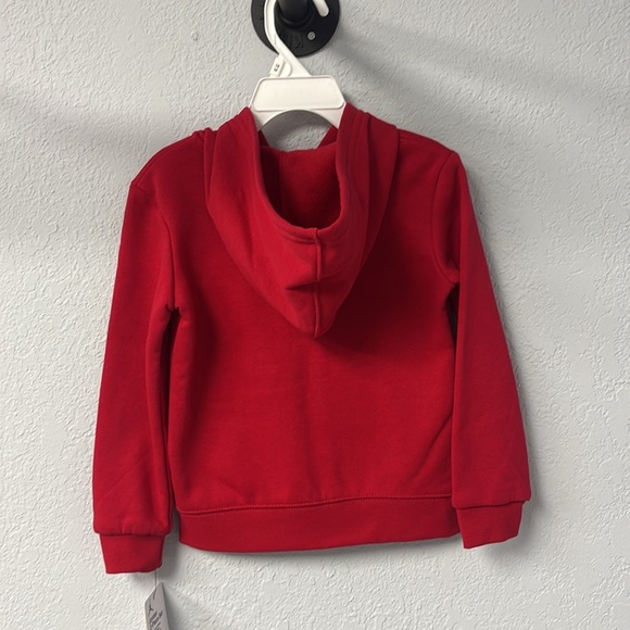 NWT Jordan Kids 18mo Red Zip Hoodie&Black Joggers Set. Cuffed @ wrists&Ankles - Picture 7 of 10